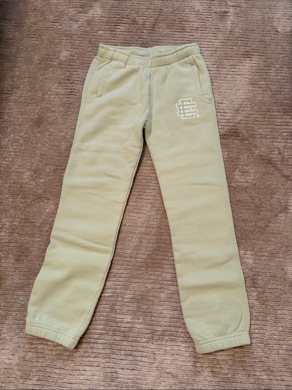 Eric Emanuel Kids Light Green Fleece Joggers. Like new. Never worn.